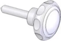 Fixatieknop zonder reflector voor Topro rollators