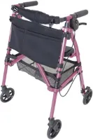 Fold N Go Rollator Roze