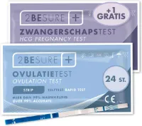 2-BeSure - Gevoelige Ovulatietest - 24 Stuks - Extra GRATIS Zwangerschapstest
