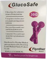 GlucoSafe 30g lancetten (100 stuks)