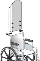 Kuchscherm scherm voor Rolstoelen