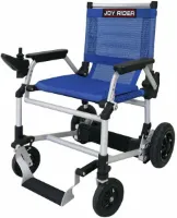 Lichtgewicht Opvouwbare Elektrische Rolstoel Joyrider Blauw