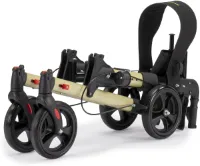 Lichtgewicht Rollator TZ Dubbel Opvouwbaar - Champagne