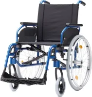 Opvouwbare  Lichtgewicht Rolstoel Pyro Start Plus (blauw)