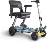 Luggie Super Plus 4 Wiel | Opvouwbare Scootmobiel | Ocean Blue