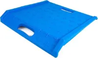 Mobiele drempelhulp - Oprijplaat - Blauw (LxB 70 x 70 centimeter)