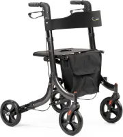 MultiMotion Light Rollator-Lichtgewicht design rollator - donker grijs