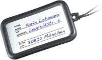Naamplaatje voor Topro rollators