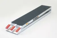 Oprijplaat Aluminium voor 3-wiel scootmobiel - Drempelhulp 220 cm Lang