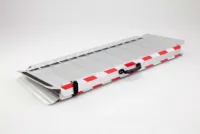 Oprijplaat Opvouwbaar Aluminium - Drempelhulp Extra Breed - 120 cm Lang Voor Rolstoel