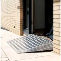 Oprijplaat aluminium (0 tot 3cm)