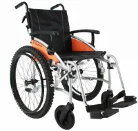 Opvouwbare Rolstoel Excel G-Explorer Zilver - 50 cm
