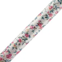Opvouwbare wandelstok - Pink Flower 84 - 94 cm