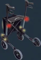 Reflectoren set voor Topro rollators - UITGEFASEERD PRODUCT