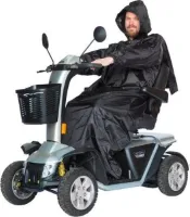 Regencape XL - regenponcho scootmobiel - regenponcho rolstoel - bescherming tegen de regen - regencape scootmobiel - regencape rolstoel
