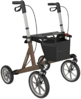 Rehasense Explorer Rollator Bruin-Medium (zithoogte 53 cm)