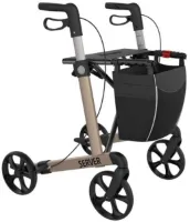 Rehasense Server Rollator Champagne-Small (zithoogte 50 cm)