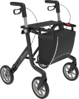Rehasense Streamer rollator Medium Zwart