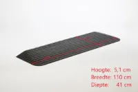 Roege international Budget drempelhulp 5,1 cm zwart 410 mm x 1100 mm