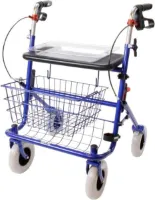 Rollator Basic XL Provo zitbreedte 50cm blauw
