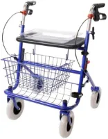Rollator Basic XL Provo zitbreedte 60cm blauw