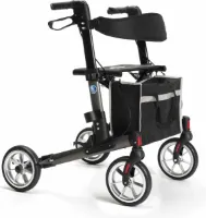 Rollator Quava compleet opklapbaar Kleur Grijs