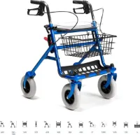 Rollator Vermeiren 286I Classic Lite model