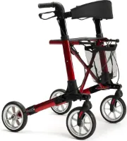 Rollator Lichtgewicht Quadri Light Grijs