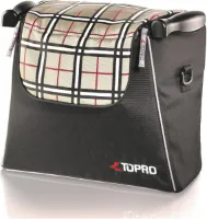 Rollator tas voor Troja Classic en 2G  (tartan red champagne)