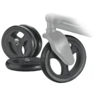 Rollatorwiel (set van 4 stuks) Topro Troja 2G Soft (schijfrem)
