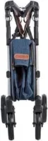Rollz Flex matt black/denim grey - flip rem - Rollator