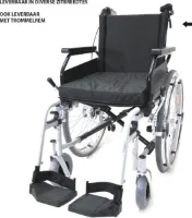 Rolstoel Drive Rotec - zitbreedte 41 cm - zonder trommelrem