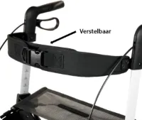 Rugband lengte verstelbaar voor Mobilex rollators