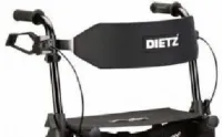 Rugsteun Deluxe voor Rollator Dietz Taima