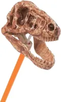 Safari Grijper T-rex Skull Jongens 45,7 Cm Abs Bruin/oranje