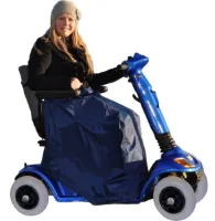 Scootmobiel Beenkleed / Schootskleed Gevoerd - Waterdicht