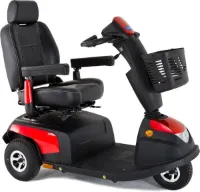 Scootmobiel Invacare Orion Pro 3-Wiel Jasper Red