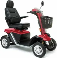 Scootmobiel Pride Victory XL140S - Kleur Rood