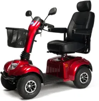 Scootmobiel Vermeiren Ceres 4 Special Edition rood 15 km/u