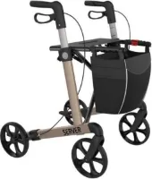 Rehasense Server Rollator Champagne-Medium (zithoogte 55 cm)