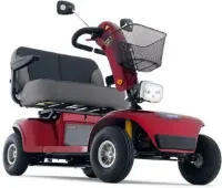Shoprider Duo Scootmobiel | Vaste Scootmobiel | Rood