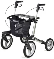 Sunrise Medical rollator Gemino 60 Grote zachte banden - breedt frame - Gewicht 8,5 kg