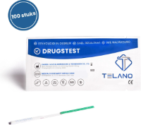 10 stuks Drugstest Cocaïne - Dipstick - 300 ng/ml - Drugtest (COC) strips - Thuistestenkopen.nl