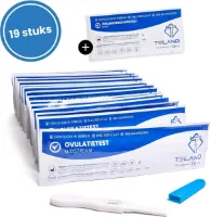 Ovulatietest 19 stuks Midstream gevoelig - Gratis zwangerschapstest - Betrouwbare en Nauwkeurige ovulatietesten - Thuistestenkopen.nl