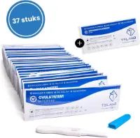 Ovulatietest 37 stuks Midstream gevoelig - Gratis zwangerschapstest - Betrouwbare en Nauwkeurige ovulatietesten - Thuistestenkopen.nl