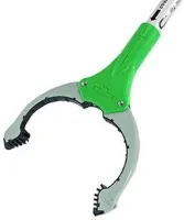 Unger afvalgrijper 102cm met GRATIS veiligheidsvest. Grijper heeft een draaibare graaikop en magneet.