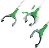 Unger afvalgrijper 83cm met GRATIS afvalzak. Grijper heeft een draaibare grijpkop en magneet.