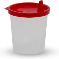 Urine Potjes – 10 Stuks - 125 ML – Anti Lek Deksel