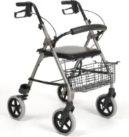 Vermeiren Eco Light ll Rollator | inclusief stokhouder en mandje