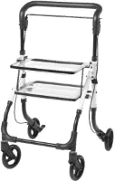 Vitility Lichtgewicht Rollator voor Binnen - Met Twee Dienbladen - slechts 6,2 kg